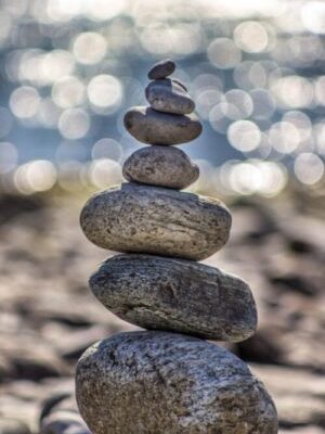 gray stones